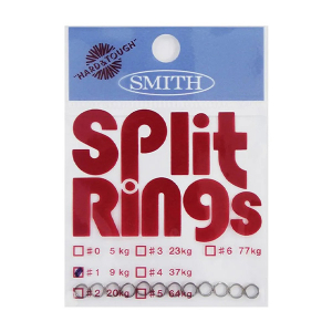 Заводные кольца Smith Split Rings Stainless #0 (5кг)