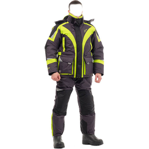 Костюм поплавок Novatex Флагман (таслан, темно-серый) GRAYLING, р-р 56-58, рост 182-188