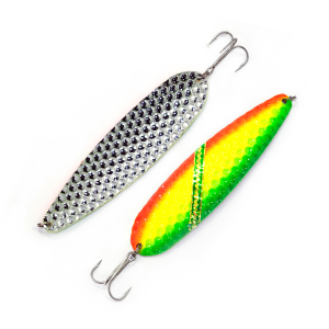 Блесна Fladen Simris 47гр Green-yellow-orange