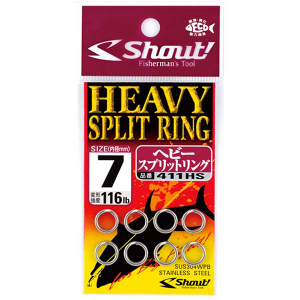 Заводные кольца Shout Heavy Split Ring #7 116Lb