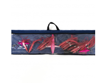 Оснастка для ловли тунца/парусника/марлина Monster Tuna 17 Squid 2.40/1.80м цв.розовый (универс.)