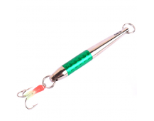 Пилькер Fladen Haken Fjords Silver/Green Reflection 100гр
