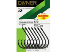 Крючки Owner SSW In-Line Circle Hook 5179 #5/0