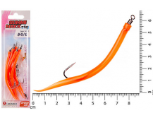 Оснастка Higashi Gummi Makk rig SB2 #05 Orange (#12-0)
