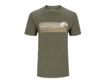 Футболка Simms Sunset T-Shirt, Military Heather XL